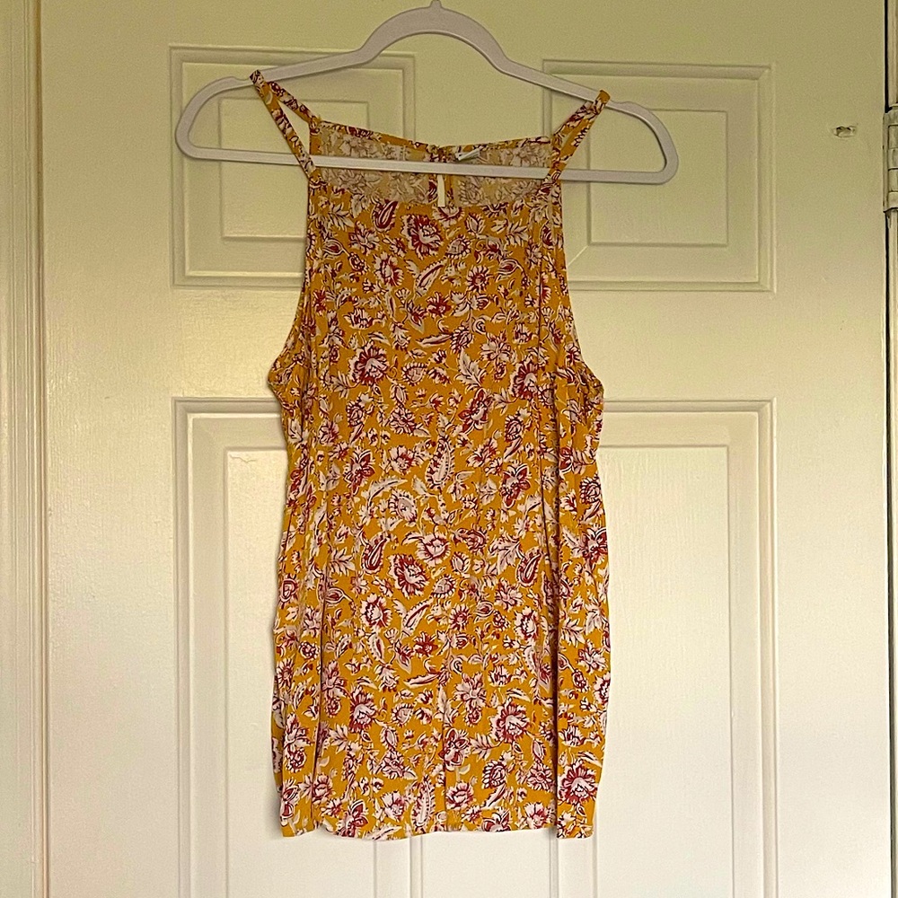 Old Navy Spring Floral Tank Top Size L